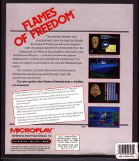 DOS - Flames of Freedom Box Art Back