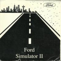 DOS - Ford Simulator II Box Art Front