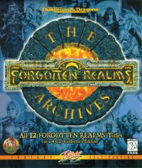 DOS - The Forgotten Realms Archives Box Art Front
