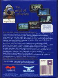 DOS - The Guild of Thieves Box Art Back