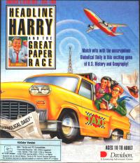 DOS - Headline Harry and the Great Paper Race Box Art Front
