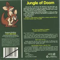 DOS - Hugo III Jungle of Doom! Box Art Back