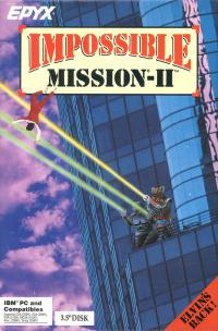 DOS - Impossible Mission II Box Art Front