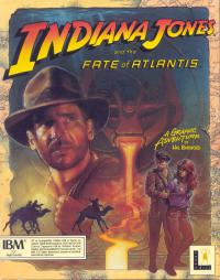 DOS - Indiana Jones and the Fate of Atlantis Box Art Front