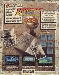 DOS - Indiana Jones in Revenge of the Ancients Box Art Back