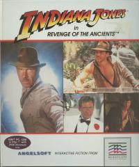 DOS - Indiana Jones in Revenge of the Ancients Box Art Front