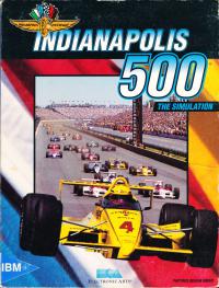 DOS - Indianapolis 500 The Simulation Box Art Front