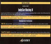DOS - IndyCar Racing II Box Art Back