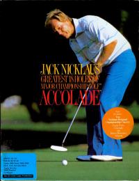 DOS - Jack Nicklaus' Greatest 18 Holes of Major Championship Golf Box Art Front