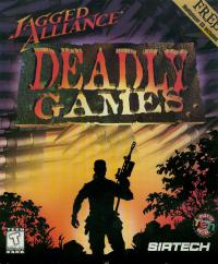DOS - Jagged Alliance Deadly Games Box Art Front