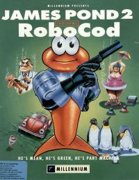 DOS - James Pond 2 Codename RoboCod Box Art Front