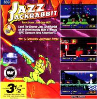 DOS - Jazz Jackrabbit Box Art Front