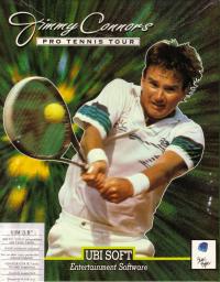 DOS - Jimmy Connors Pro Tennis Tour Box Art Front