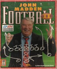 DOS - John Madden Football II Box Art Front