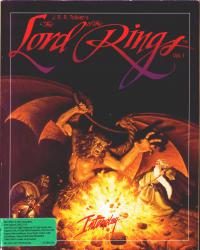DOS - JRR Tolkien's The Lord of the Rings Vol I Box Art Front