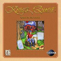 DOS - King's Quest Quest for the Crown Box Art Front