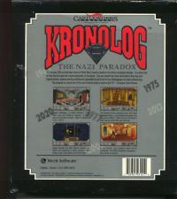 DOS - Kronolog The Nazi Paradox Box Art Back
