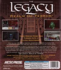 DOS - Legacy Realm of Terror Box Art Back