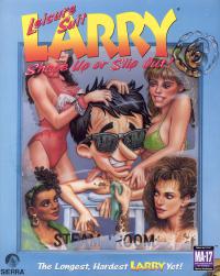 DOS - Leisure Suit Larry 6 Shape Up or Slip Out! Box Art Front