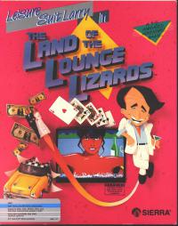 DOS - Leisure Suit Larry in the Land of the Lounge Lizards Box Art Front