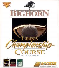 DOS - Links Championship Course Bighorn Box Art Front