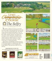 DOS - Links Championship Course The Belfry Box Art Back