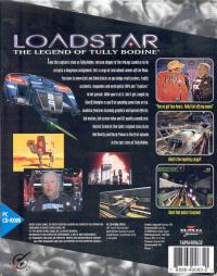 DOS - Loadstar The Legend of Tully Bodine Box Art Back