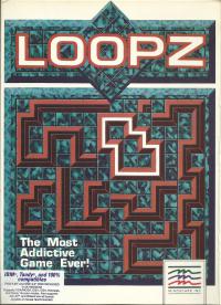 DOS - Loopz Box Art Front