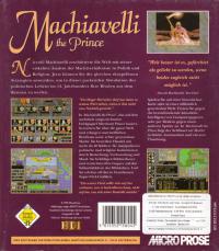 DOS - Machiavelli the Prince Box Art Back