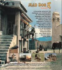 DOS - Mad Dog II The Lost Gold Box Art Back
