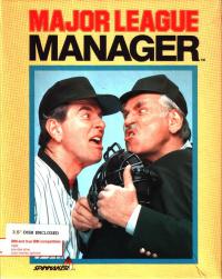 DOS - Major League Manager Box Art Front