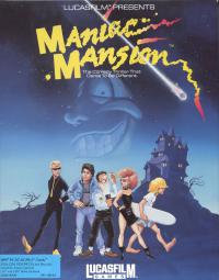 DOS - Maniac Mansion Box Art Front