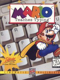 DOS - Mario Teaches Typing Box Art Front