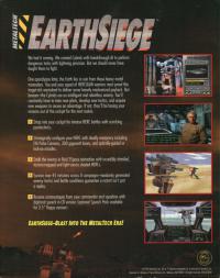 DOS - Metaltech Earthsiege Box Art Back