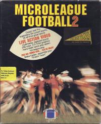 DOS - MicroLeague Football 2 Box Art Front