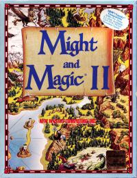 DOS - Might and Magic II Gates to Another World Box Art Front
