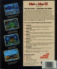 DOS - Might and Magic III Isles of Terra Box Art Back