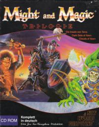 DOS - Might and Magic Trilogy Box Art Front