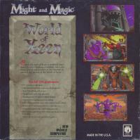 DOS - Might and Magic World of Xeen Box Art Back