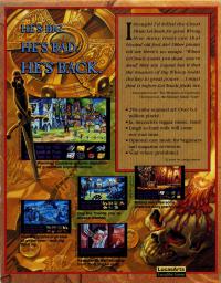 DOS - Monkey Island 2 LeChuck's Revenge Box Art Back