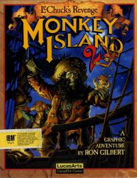 DOS - Monkey Island 2 LeChuck's Revenge Box Art Front