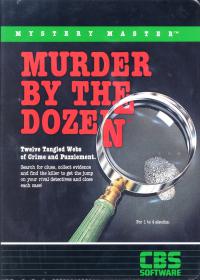 DOS - Mystery Master Murder by the Dozen Box Art Front