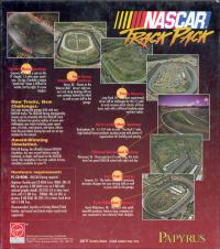 DOS - NASCAR Track Pack Box Art Back