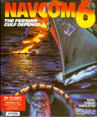 DOS - Navcom 6 The Persian Gulf Defense Box Art Front