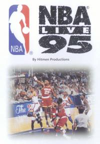 DOS - NBA Live 95 Box Art Front