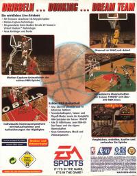 DOS - NBA Live 97 Box Art Back