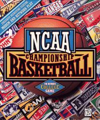 DOS - NCAA Championship Basketball Box Art Front