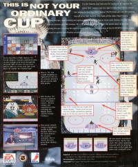 DOS - NHL 95 Box Art Back
