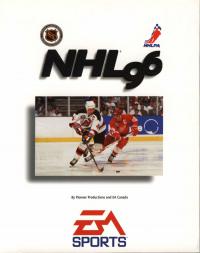 DOS - NHL 96 Box Art Front