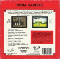 DOS - Ninja Rabbits Box Art Back
